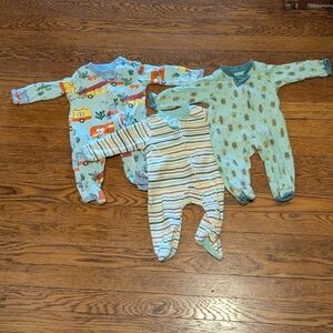 Honest Newborn Sleepers Set Of 3